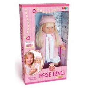 ROSE RING PREMIUN BONECA MILK