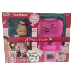 NOVO BEBE PASSEIO MUSICAL BRANCA