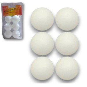 BOLINHA PING PONG C/6 CANALETA