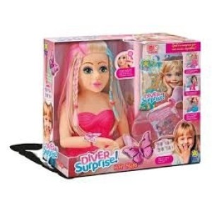 DIVER SUPRISE BONECA HAIR STYLE