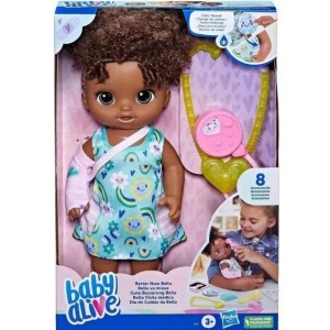 BABY ALIVE DIA DE CUIDAR DA BELLA NEGRA