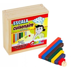 ESCALA CUISENAIRE 68 PECAS INDIVIDUAL CARLU108510
