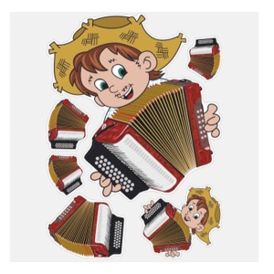 PAINEL SANFONEIRO C/6 PEÇAS