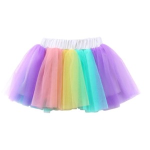 SAIA DE TULE MULTICOLOR