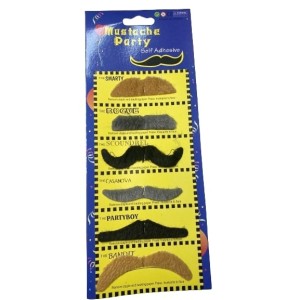BIGODE KIT COM 6