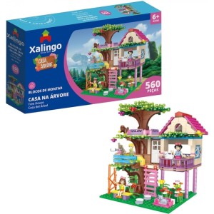 MUNDO ENCANTADO CASA NA ARVORE 560PÇS XALINGO