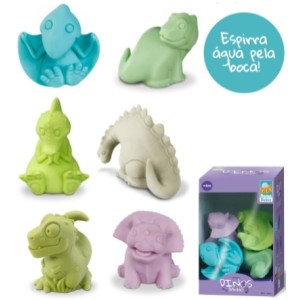 COLECAO DINO VINIL C/6 ROMA