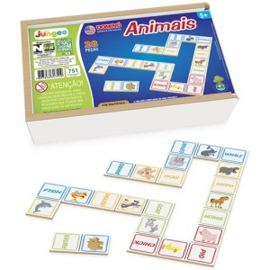 DOMINO INGLES ANIMAIS JUNGES