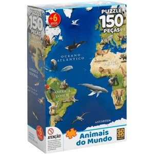 Q.CAB 150PC ANIMAIS DO MUNDO GROW